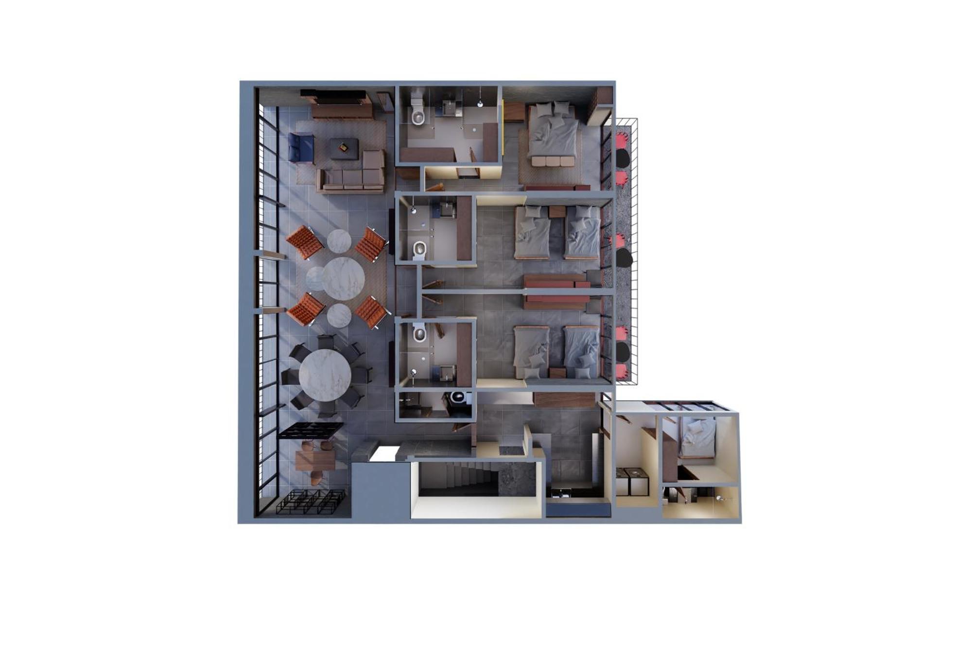 Capitalia - Luxury Apartments - Polanco Moliere Mexico City Room photo